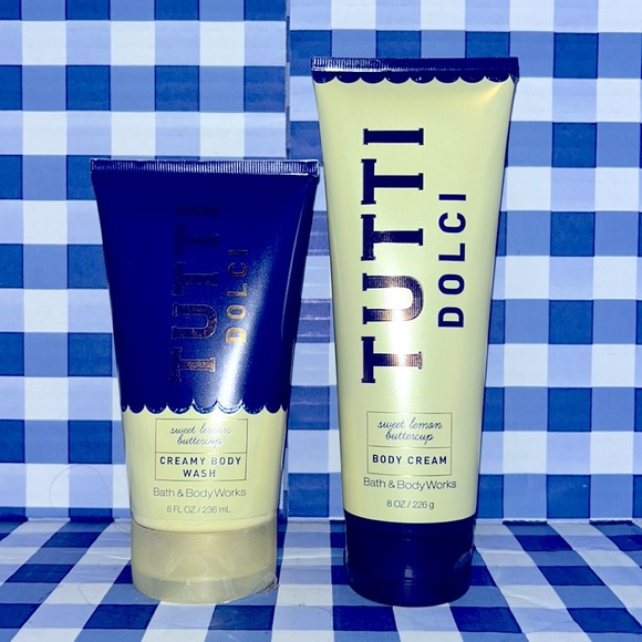 Bath Body Works Tutti Dolci Sweet Lemon Buttercup Creamy Wash